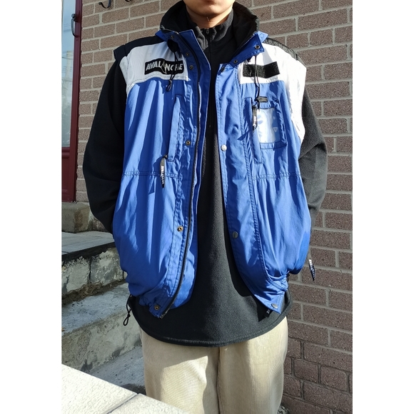 ❄️Avalanche Vintage blue Ski Jacket❄️ - Picture 2 of 4